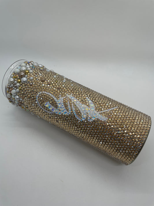 Pearl Mix Skinny Bling Cup