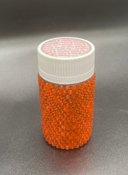 Bling Pill Bottle