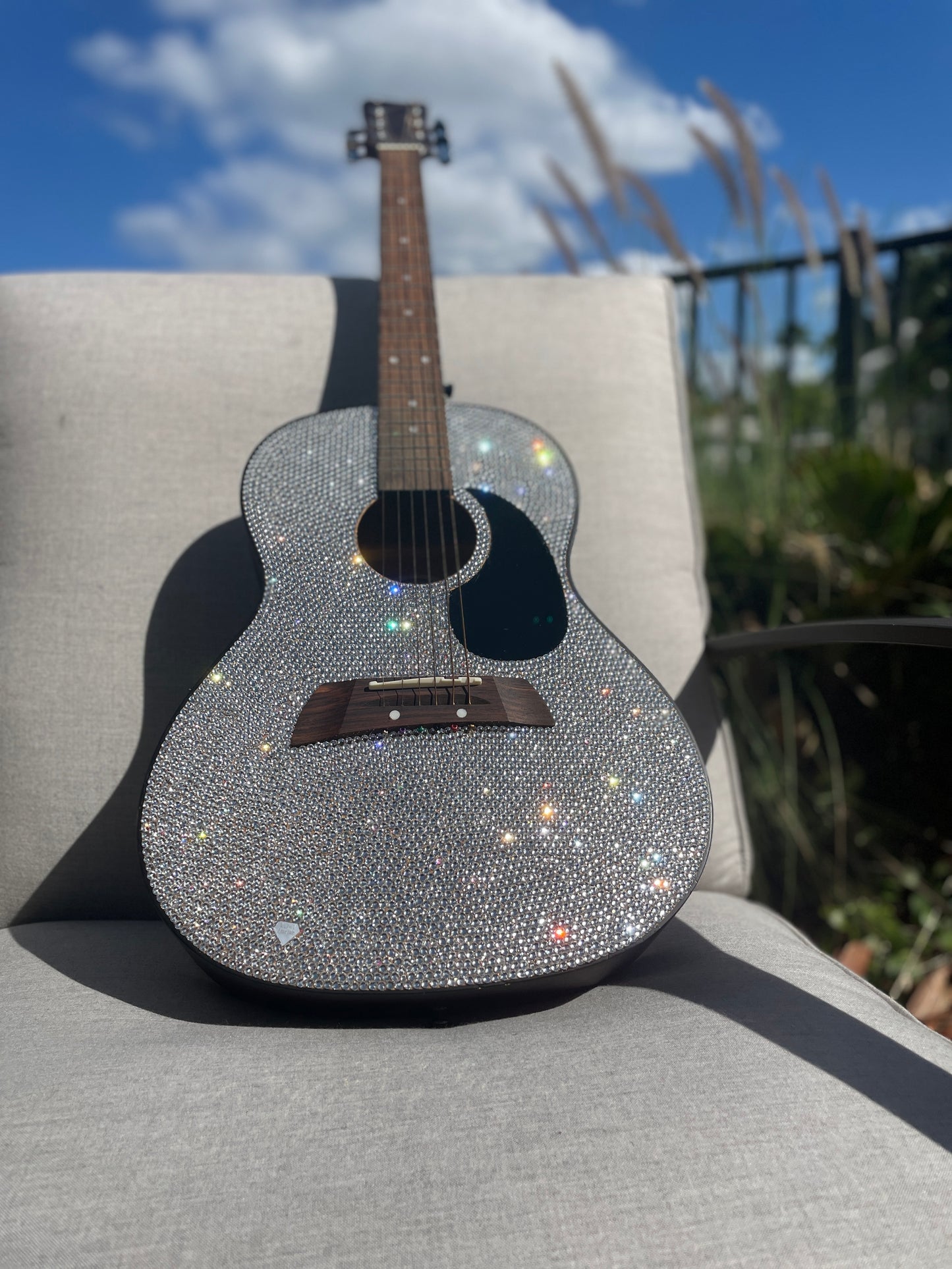 Custom Bling  Acoustic Guitar