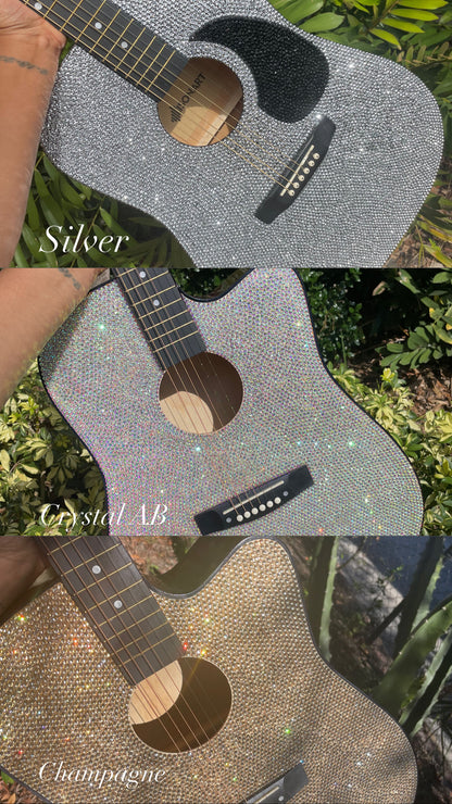 Custom Bling  Acoustic Guitar