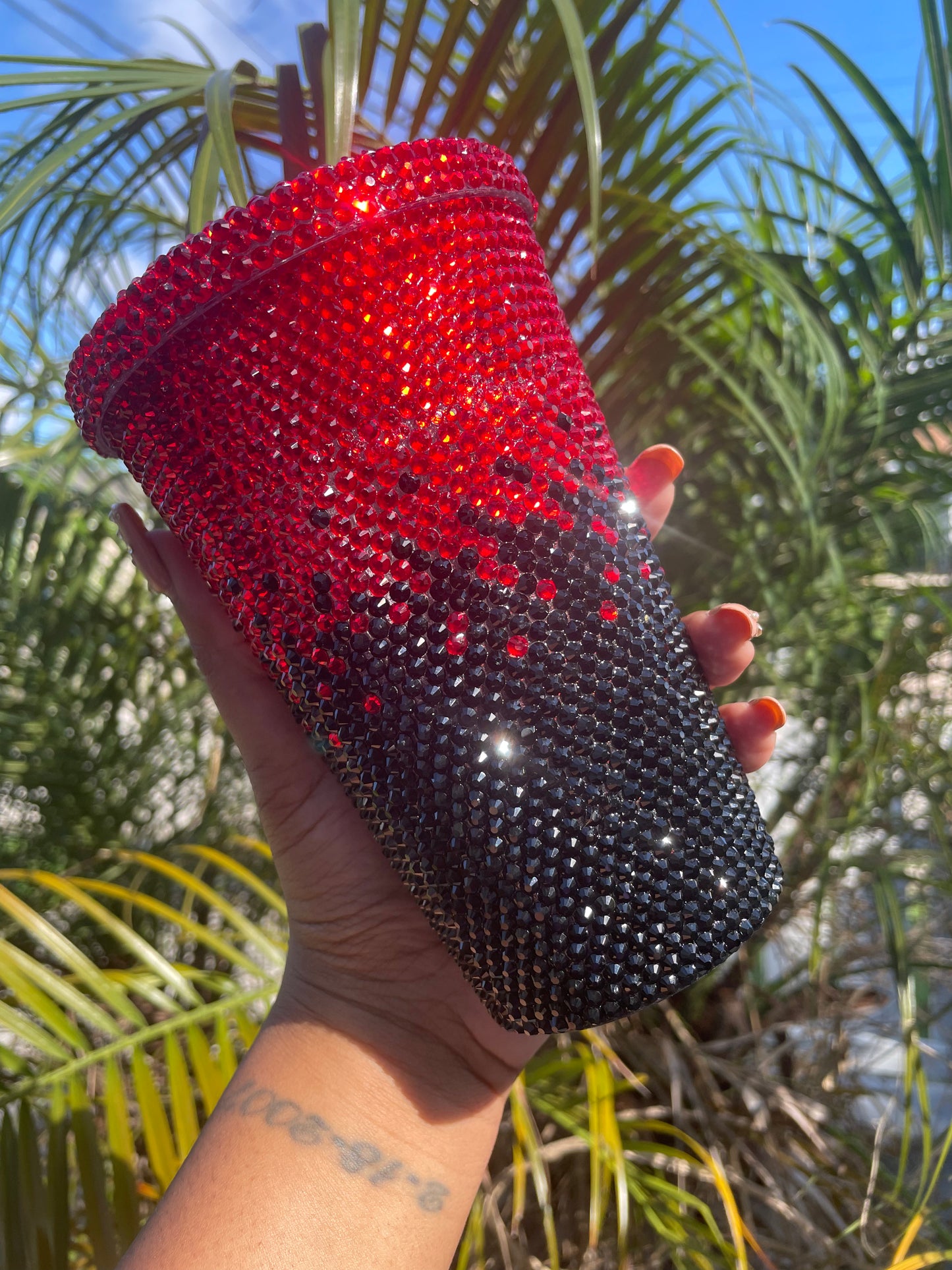 Custom Bling 16oz Tumbler