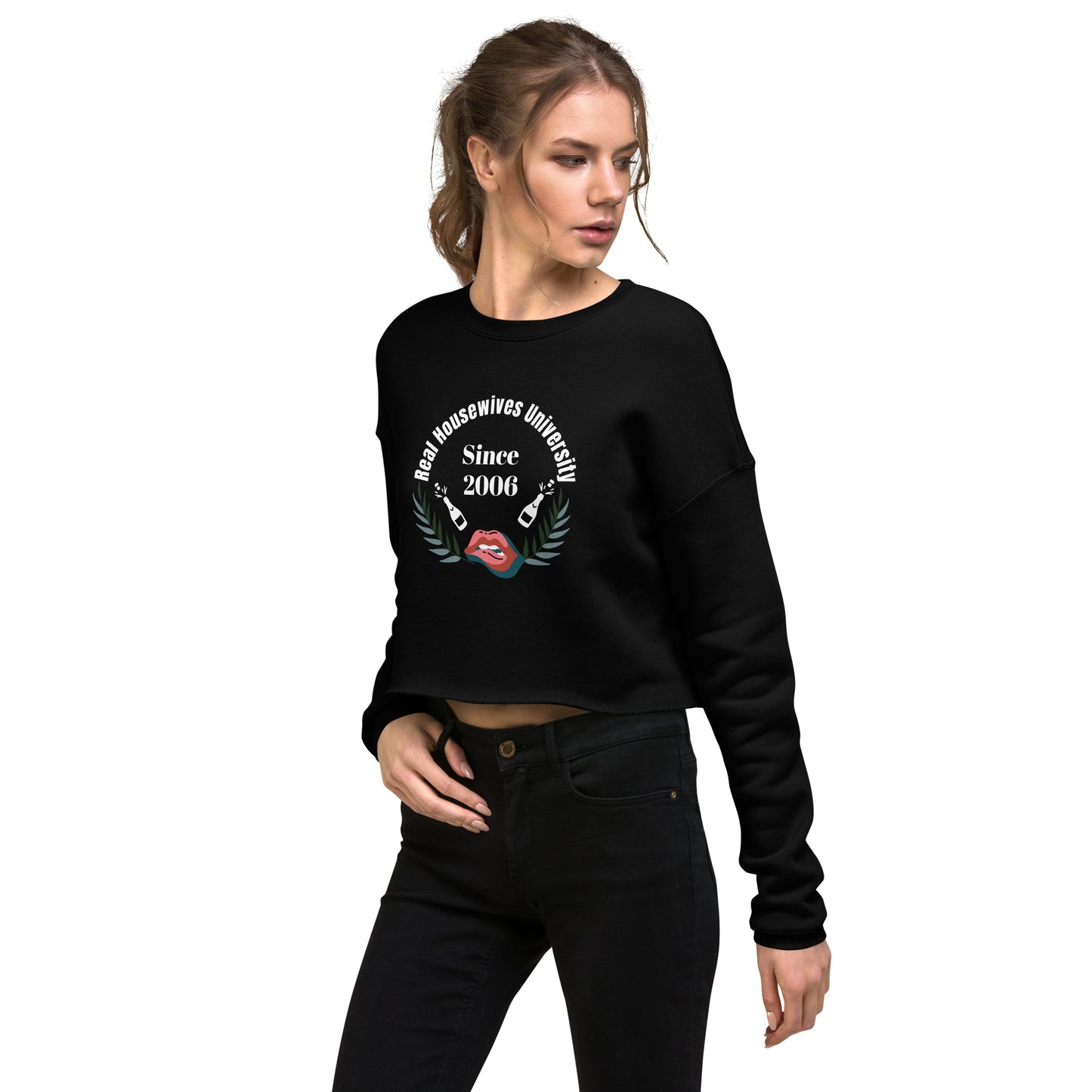 Real Housewives Uni Crop Sweatshirt